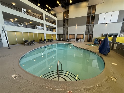 Pool available to in-house guests 