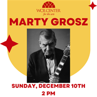 Marty Grosz Trio at WCR Center for the Arts - December 10