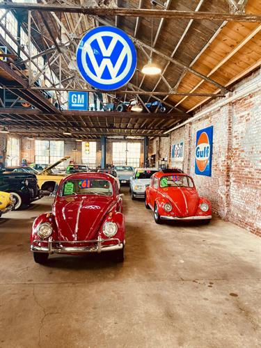 1961 and 1965 VW Beetle in Warehouse