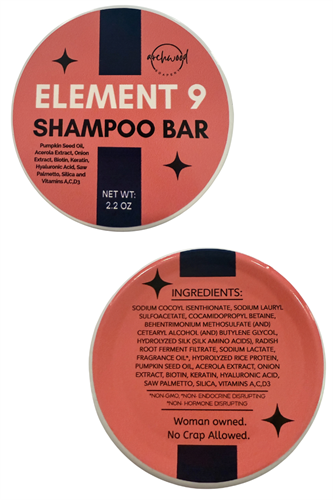 Element 9 Shampoo - to increase the anagen cycle of the hair follicle