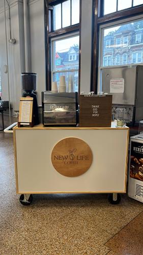 New Life Coffee Company at Hope Rescue Mission