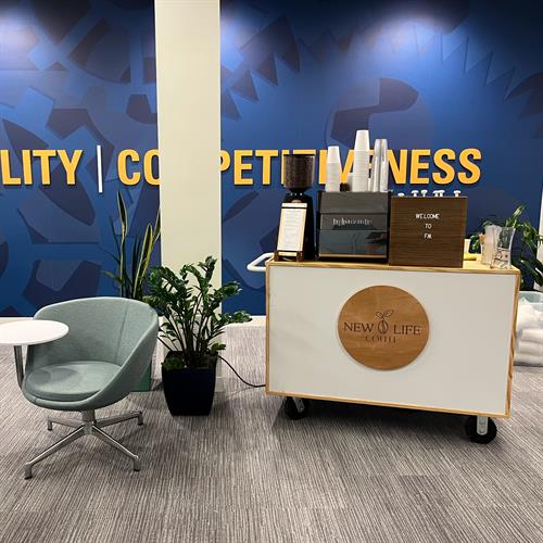 New Life Coffee Company Catering at FM Global