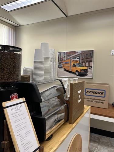New Life Coffee Company at Penske 