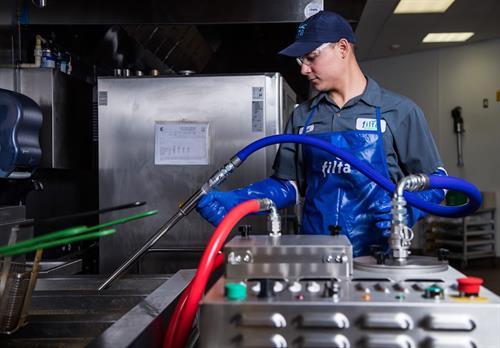 Filta's Well Trained Techs take care of your Kitchen's special needs!