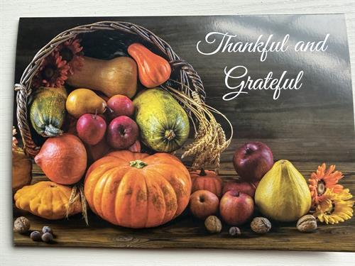 We are Thankful and Grateful for our Clients (and Future Clients!)