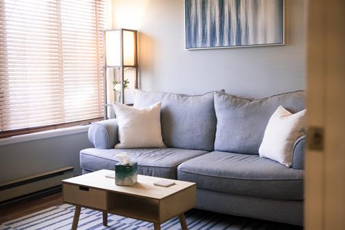 One of our cozy counseling spaces!