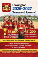 Stonersville Flames Girls Fast Pitch Softball 2026–2027 Sponsorship Spots Now Open