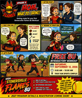 Stonersville F.C.Flames Announces Free 2026 8U Girls Fastpitch Program