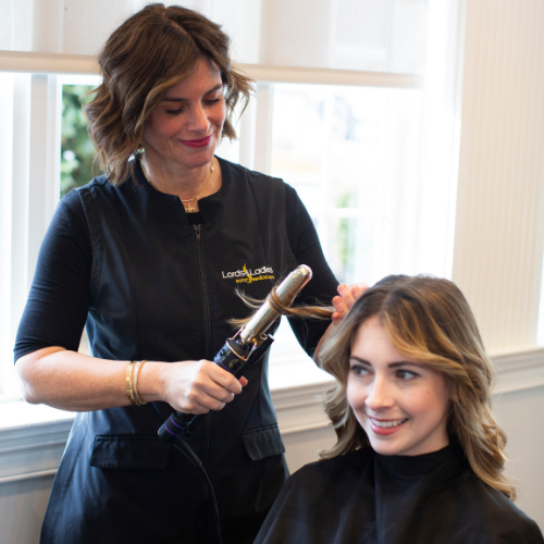 Hair Cut & Blow Dry includes a hot tool finish!