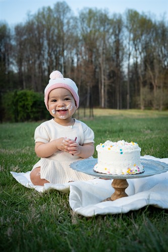 Dahlia 1st Birthday