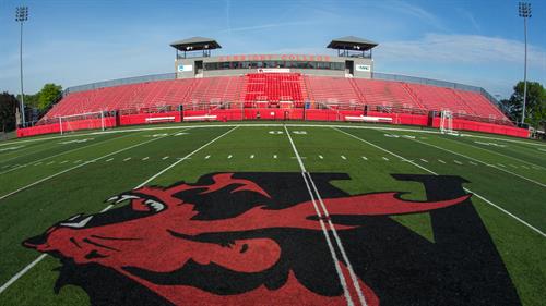 Shirk Stadium has been home to the Albright Lions for over 90 years. Renovated in 2005, field hockey, lacrosse, football and soccer fans now enjoy specialized lighting and seating for 5,000.