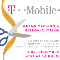 T-Mobile Wetumpka Grand opening & ribbon Cutting