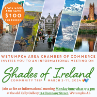 Shades of Ireland - Pre-Trip Informational Meeting
