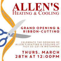 Allen's Heating & Cooling Grand Opening & Ribbon-Cutting