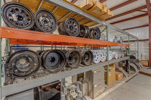 We stock as many hub, rims, brake assemblies as we can.