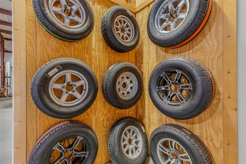 And lots of spare tire sizes.