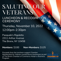 BxCC Veterans Luncheon 11/10/2022