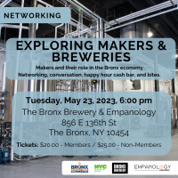 Exploring Makers & Breweries Networking Reception Networking 5/23/2023