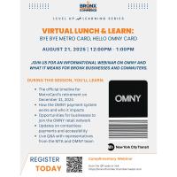 Virtual Lunch & Learn: Preparing for the Switch to OMNY Card