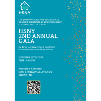 Housing Solutions of New York’s 2nd Annual Gala