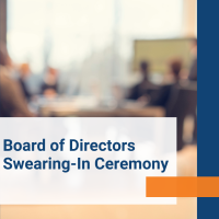 Inaugural Board of Director Swearing-In Ceremony