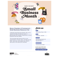 Bronx Chamber of Commerce’s Small Business Month Resource Fair