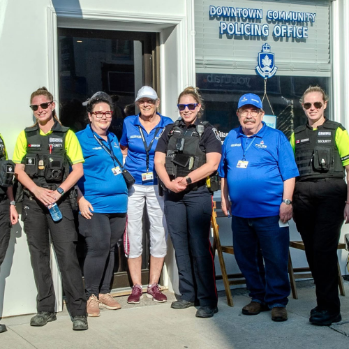 Street team collaborating with local events.