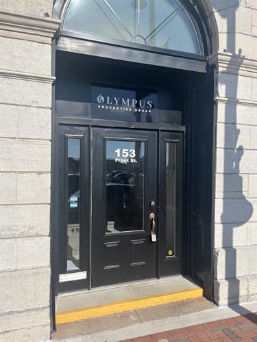 Office Entry from the Street - Olympus Property Management & Olympus Properties Group