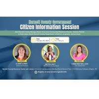 Citizen Information Session