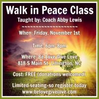 Walk in Peace Class