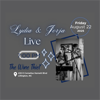 Live Music with Lydia St. George and Jorja Cornwell