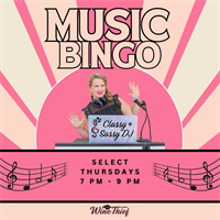 Music Bingo with The Classy and Sassy DJ