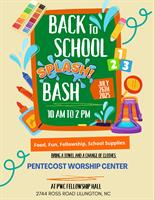 Back To School Splash Bash