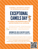 Campbell University: Exceptional Camel's Day