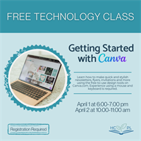 Free Technology Class: Getting Started with Canva