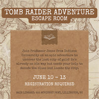 Tomb Raider Adventure Escape Room