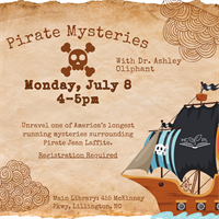 Pirate Mysteries Dr. Ashley Oliphant