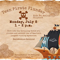 Teen Pirate Plunder with Dr. Ashley Oliphant