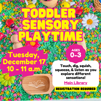 Toddler Sensory Playtime