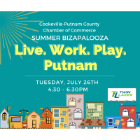 Chamber Bizapalooza: Live, Work, Play, Putnam! 