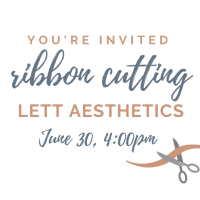 Ribbon Cutting: Lett Aesthetic's