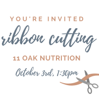 Ribbon Cutting: 11 Oak Nutrition