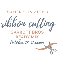 Ribbon Cutting: Garrott Bros Ready Mix