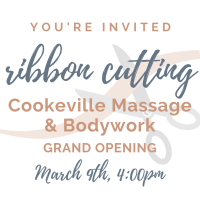 Ribbon Cutting: Cookeville Massage and Bodywork