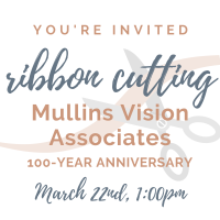 Ribbon Cutting: Mullins Vision Associates
