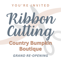 Ribbon Cutting: Country Bumpkin Boutique