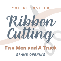 Ribbon Cutting: Two Men and A Truck