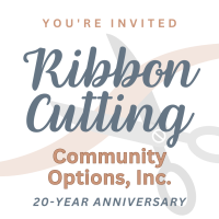 Ribbon Cutting: Community Options, Inc.