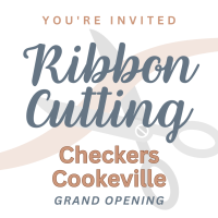 Ribbon Cutting: Checkers Cookeville