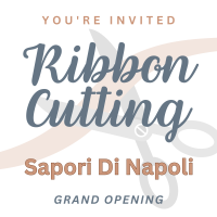 Ribbon Cutting: Sapori Di Napoli